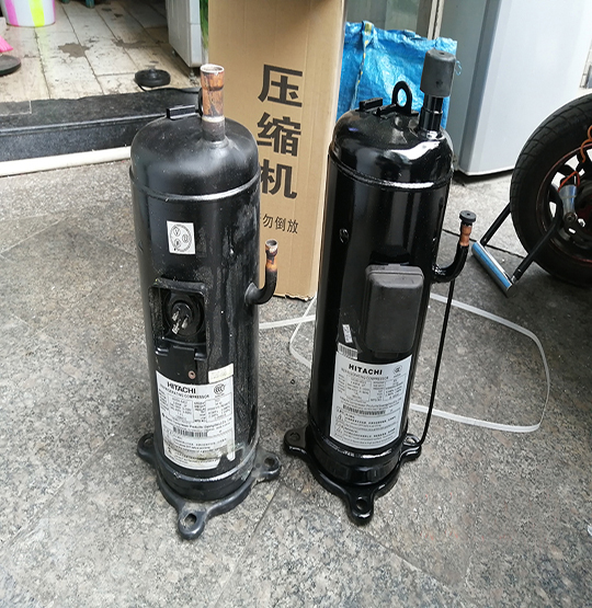 霞山中央空调压缩机的更换维修